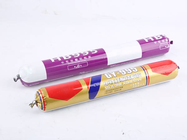 There are two neutral silicone structural adhesive sealants.