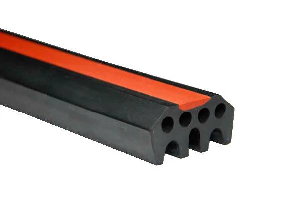 This is a composite tunnel segment gasket with water swelling rubber.